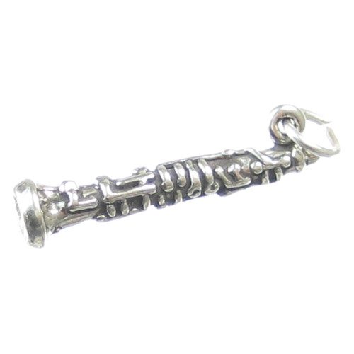 Oboe sterling silver charm .925 x 1 Music Musician instrument charms