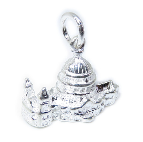 Saint Pauls Cathedral sterling silver charm .925 London Landmark charms A1