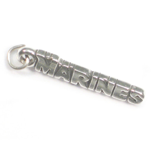 Marines sterling silver charm .925 x 1 marine charms