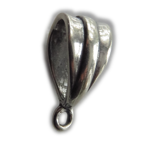 Bail sterling silver - Make a charm into a pendant .925 x 1 Pendants Bails G