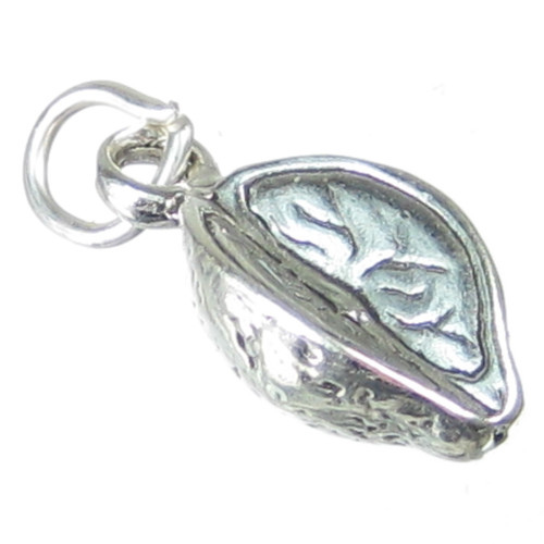 Lemon sterling silver charm .925 x 1 Lemons Fruit Fruits charms