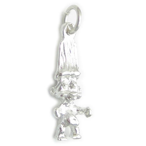 Troll creature sterling silver charm .925 Trolls charms