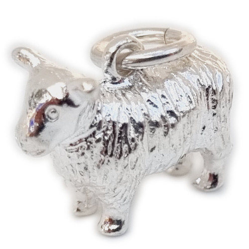 Sheep sterling silver charm .925 x 1 Lambs Rams & Sheeps charms
