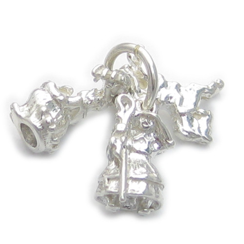 Nursery rhyme set sterling silver charm .925 x 1 Baby charms