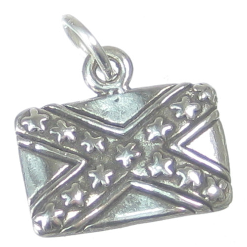 Special Flag sterling silver charm .925 x 1 America Flags charms