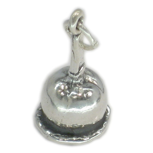 Toffee Apple Caramel sterling silver charm .925 Sweets Candy charms