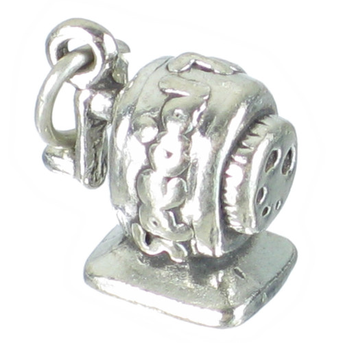 Pencil Sharpener sterling silver charm .925 x 1 Teacher charms