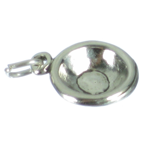 Bowl sterling silver charm .925 Cereal Soup Breakfast Bowls charms