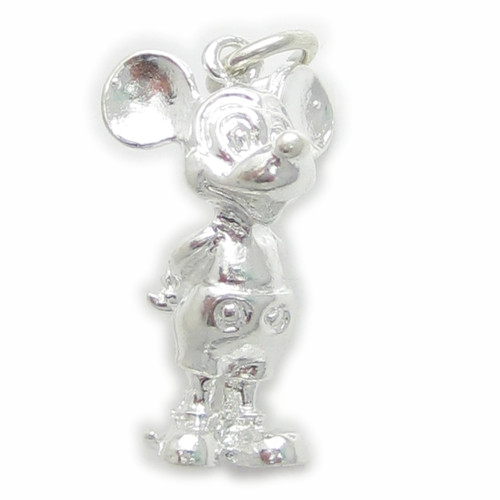 Mickey the Mouse sterling silver charm - pendant .925 x 1 Mice charms