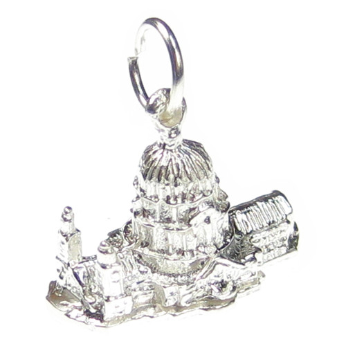Saint Pauls Cathedral sterling silver charm .925 Cathedrals charms