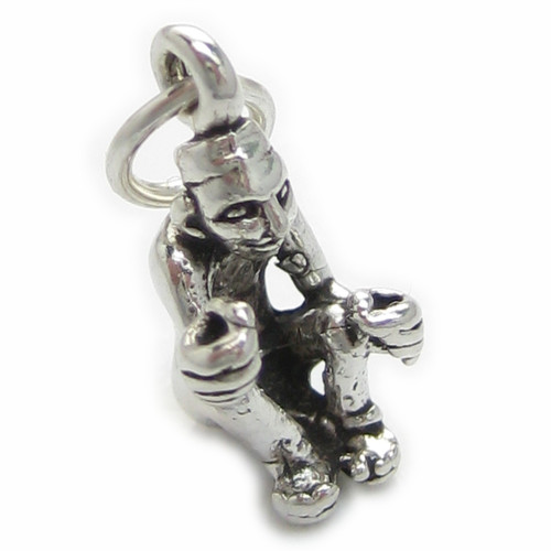 Maya Mayan standard bearer sterling silver charm .925 x 1 Mayans charms