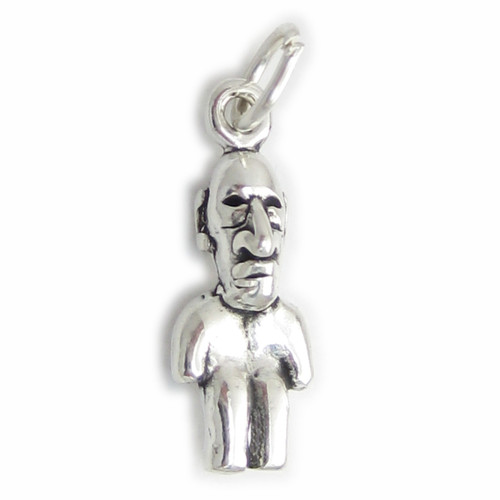 Maya Mayan Icon sterling silver charm pendant .925 x 1 Mayans charms A4