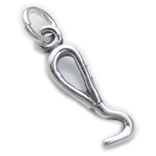 Horses Hoof Pick sterling silver charm .925 Horse Hooves picks