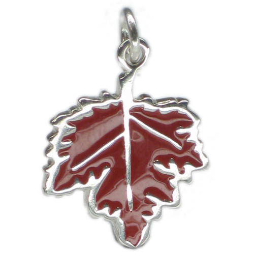 Maple Leaf sterling silver charm .925 x 1 Canadian Canada charms