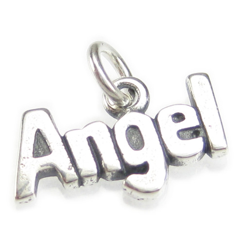 Angel sterling silver charm .925 x 1 Angels and Behaviour charms