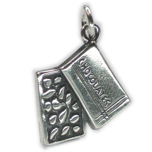 Box of Chocolates sterling silver charm .925 Chocs Charms