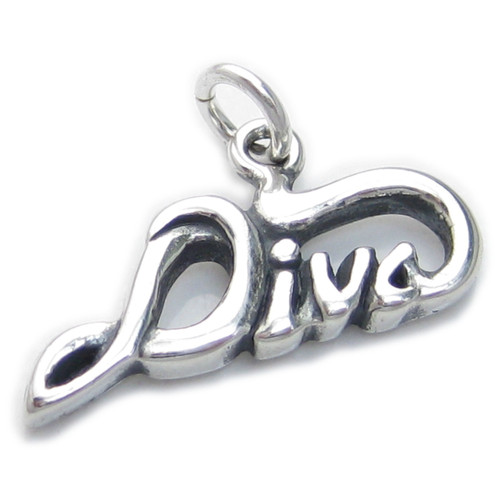 Diva sterling silver charm .925 x 1 Dancing Singing Divas