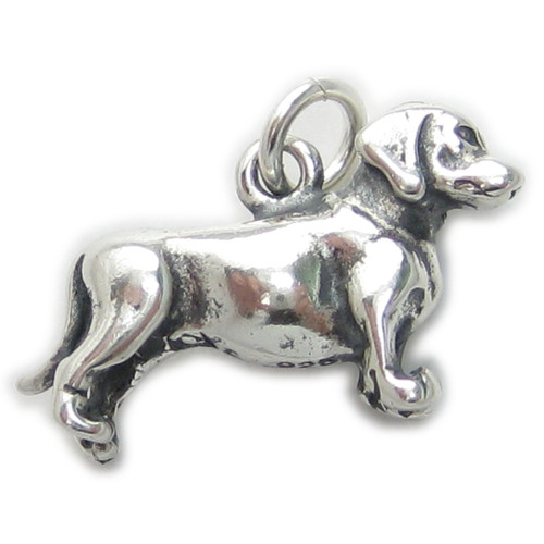 Dachshund dog sterling silver charm .925 x 1 Sausage dogs charms G