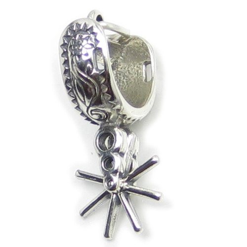Spur sterling silver charm .925 Cowboys Spurs charms
