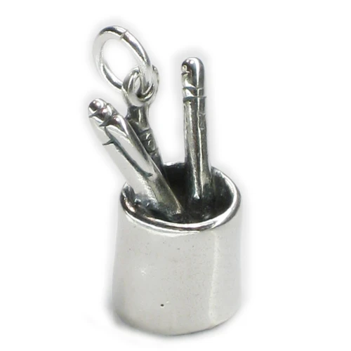 Desk accessory sterling silver charm .925 office charms