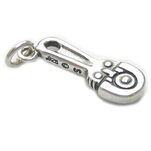 Fabric Rotary Cutter sterling silver charm .925 Quilt cutters charms