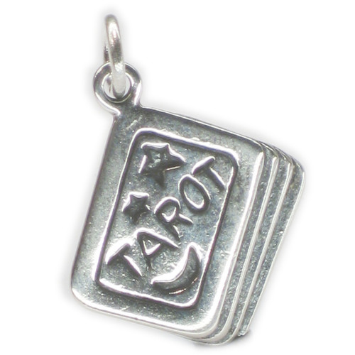 Tarot cards sterling silver charm .925 Fortune telling charms