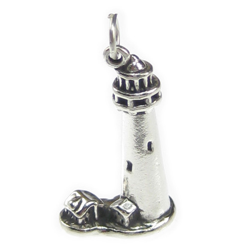 Light House sterling silver charm .925 x 1 Lighthouse charms