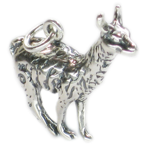Llama sterling silver charm .925 x 1 Lama Lamas Llamas charms