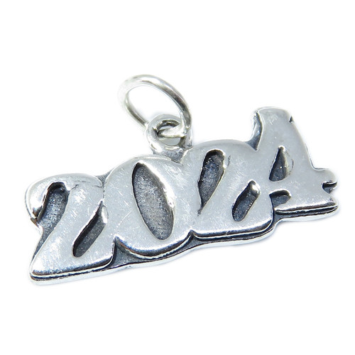 2024 year sterling silver charm .925 Years Anniversary Graduate