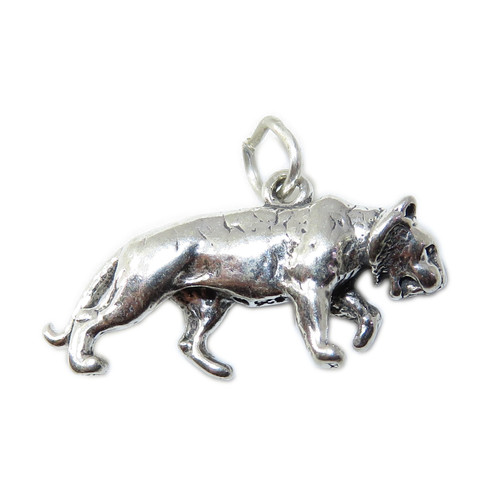 Tiger sterling silver charm .925 Tigers & Big Cats charms