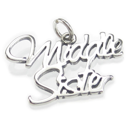 Middle Sister sterling silver charm .925 x 1 Family and Sisters charms