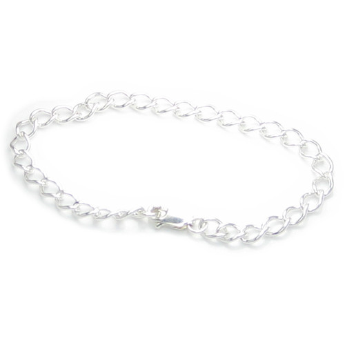 6 inch Childs sterling silver charm bracelet Child charms bracelets