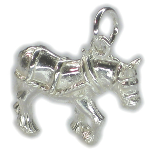 Shire Horse sterling silver charm .925 x1 Shires Shirehorse Horses charms