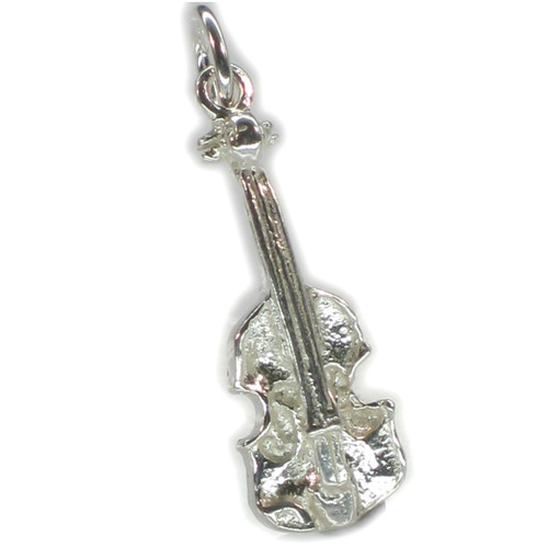 Violin sterling silver charm .925 x 1 Violins Music Orchestra charms