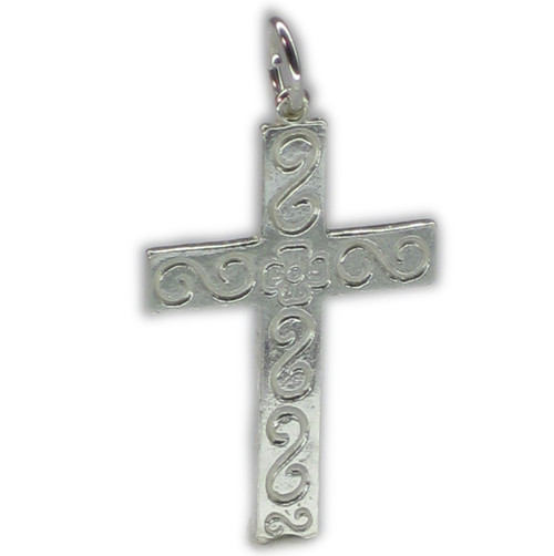 Cross charm pendant .925 x 1 Holy Crosses charms pendants