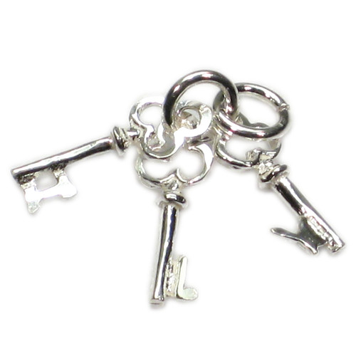 ILY Keys - I Love You sterling silver charm .925 x 1 love charms