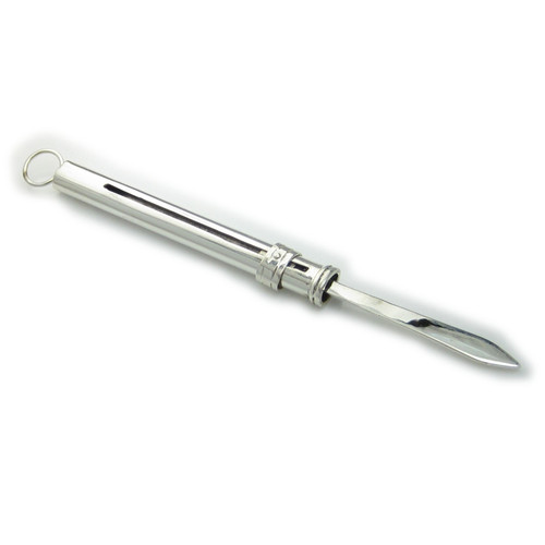 Toothpick sterling silver .925 Tooth Pick Charm Fob Pendant