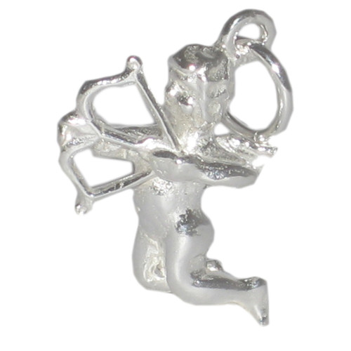 Cupid sterling silver charm .925 x 1 Love Lover Loving Charms