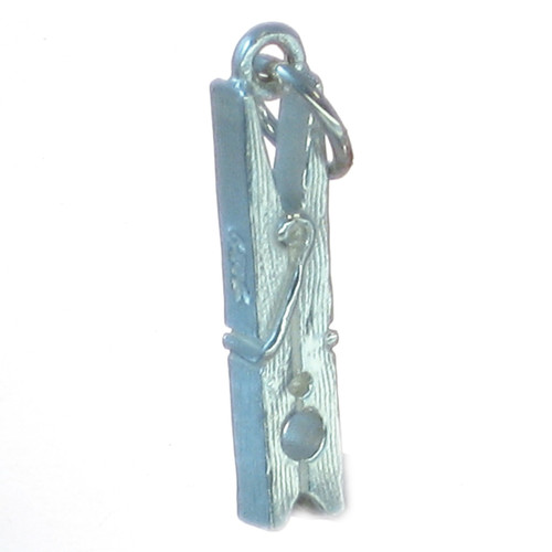 Clothes Peg sterling silver charm .925 Washing Drying Charms
