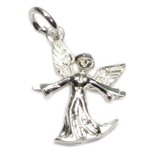 Angel sterling silver charm pendant .925 x 1 holy angels charms