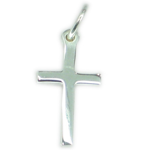 Cross sterling silver pendant .925 x 1 Pendants Holy Crosses