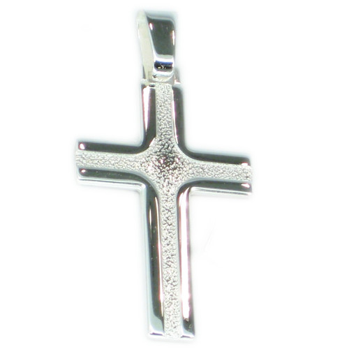 Cross sterling silver pendant .925 x 1 Holy crosses pendants C