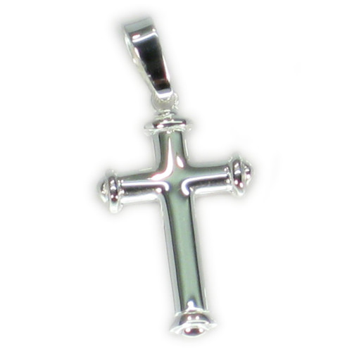 Cross sterling silver pendant .925 x 1 crosses holy pendants E