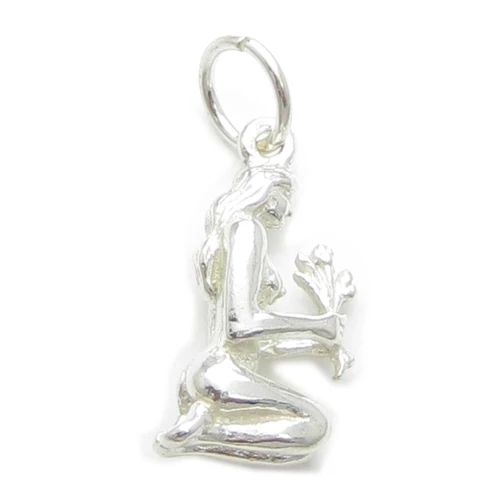 Virgo sterling silver charm .925 Zodiacs Zodiac charms
