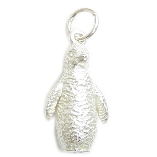 Penguin sterling silver charm .925 x 1 Penguins Bird Birds charms