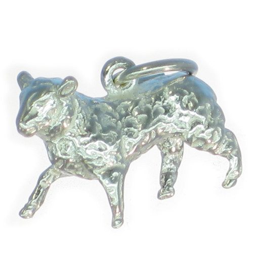 Sheep sterling silver charm .925 x 1 Ewe Rams Lambs Charms