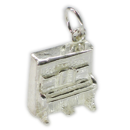 Upright Piano sterling silver charm .925 x 1 Pianos and music charms