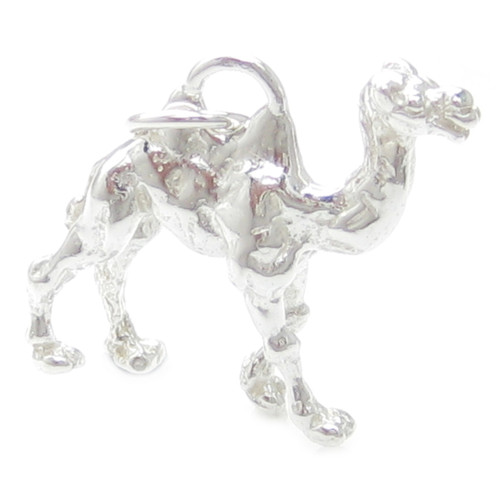 Camel sterling silver charm .925 x 1 Camels Ships of the desert charms