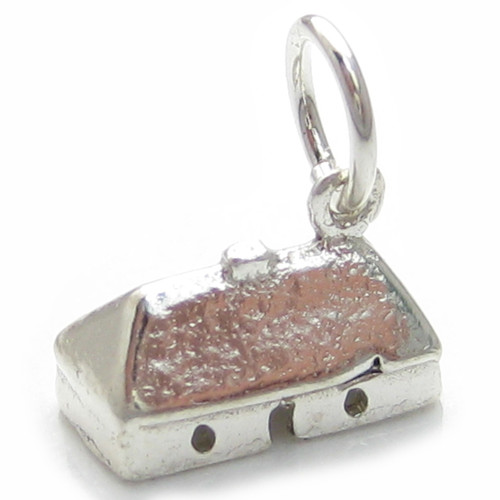 Croft House TINY sterling silver charm .925 x 1 Cottage charms