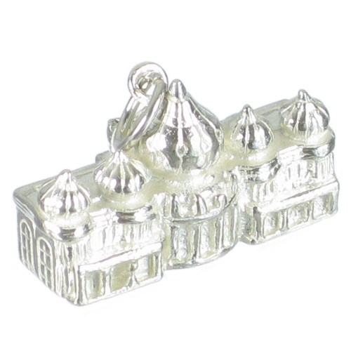 Brighton Dome sterling silver heavy charm .925 Concert Hall charms